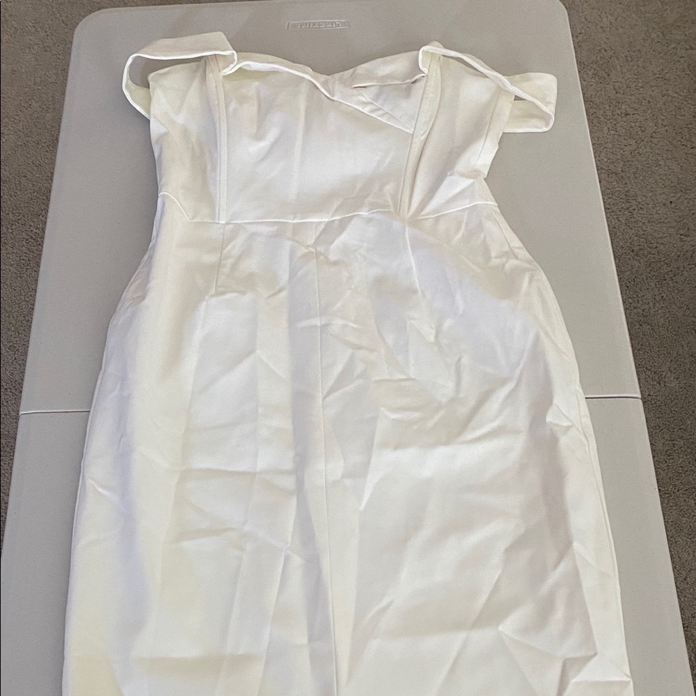 Lavish Alice white dress